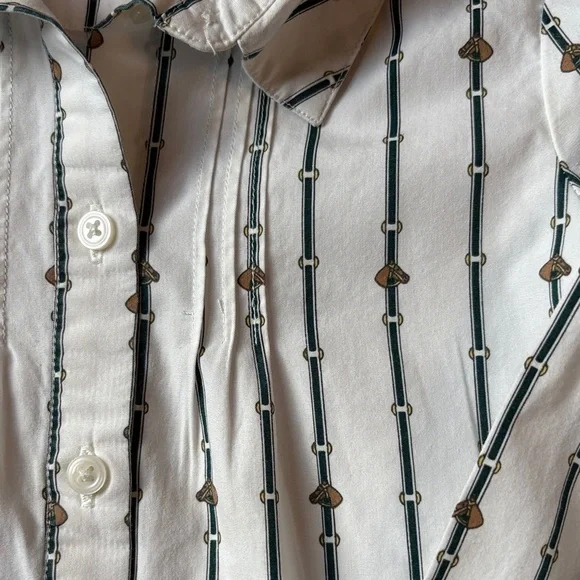 Janie and Jack Kids Floral and Striped Shirt Set - Picture 3 of 9